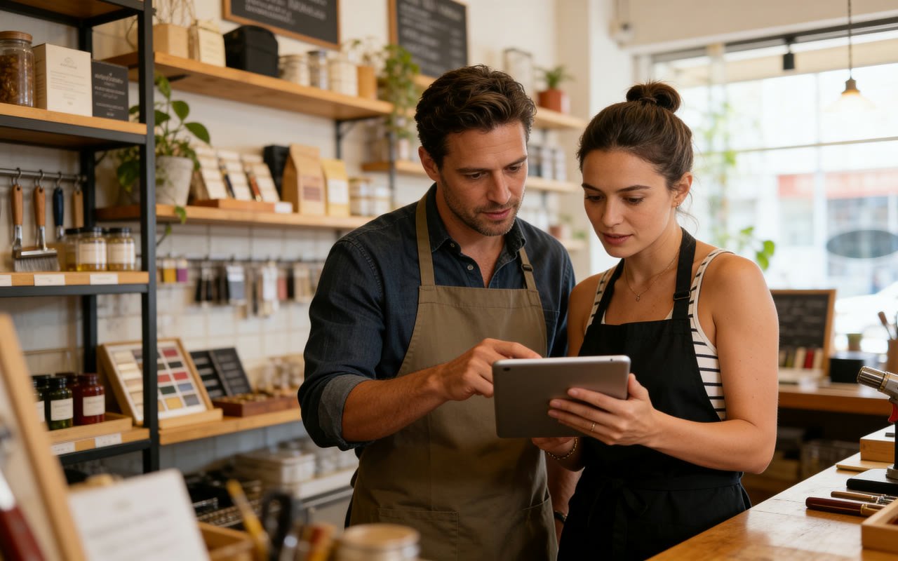 Business owner weighing a secured loan against an unsecured loan