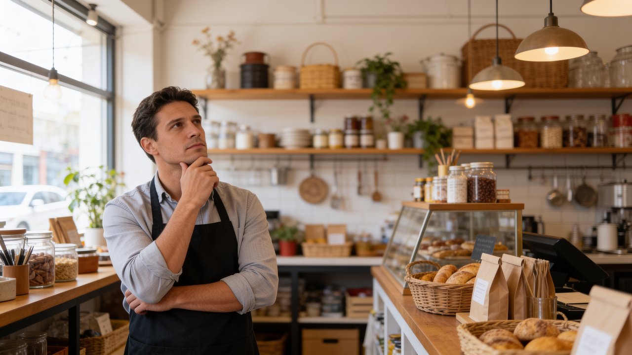 Business owner signing a loan agreement at a desk - what is a personal guarantee on a business loan.